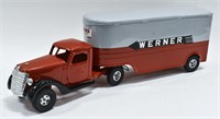 Custom Buddy L Werner Continental Truck & Trailer