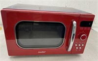 Red microwave - appears new