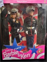 Stars 'n Stripes Marine Corps Barbie & Ken 4704 SE