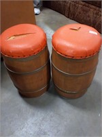 Barrel stools