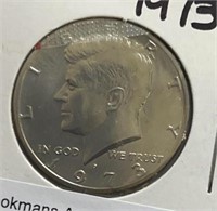 1973D Kennedy Half Dollar UNC out of mint set
