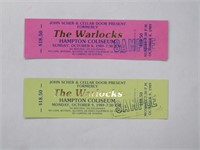The Warlocks Sample Tickets
