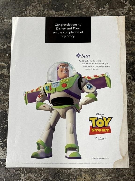 Disney Toy Story Buzz Lightyear Poster