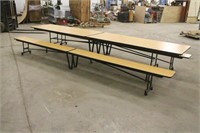 FOLDING CAFETERIA TABLES & BENCHES