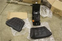 TRACTOR 2-PC SUSPENSION SEAT - UNUSED