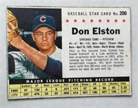 1961 Post Cereal # 200 Don Elston Card