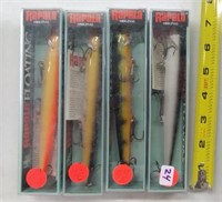 4 Rapala Fishing Lures #18 -new in pkgs.