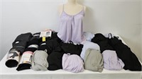 35 LADIES TOPS & YOGA PANTS - XS TO XL TO XL (4)