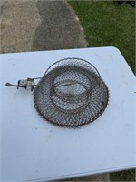 Folding Metal Fishing Basket