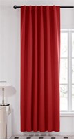 DECONOVO BLACKOUT CURTAIN 1 PANEL BACK TAB AND ROD