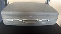 Gray  Vintage Suitcase TRI-TAPER