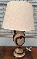 11 - TABLE LAMP W/ SHADE