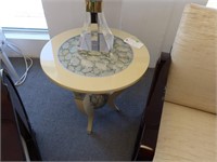 Mother Of Pearl End Table