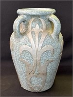 Antique ceramic glazed vase