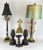 Selection of Home Decor & Lamps