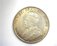1919-C 50 Cents AU Newfoundland MINTAGE 306267