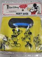 Vintage Disney Character Party Bags NIP