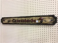 Canvasback Carved Sign (Approx. 5 X 36)