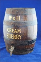 W&H Cream Sherry Keg
