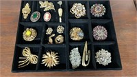 Costume Jewelry, Bruches, pins, rings & More