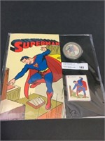2013 Superman Coin & Stamp Set Sealed