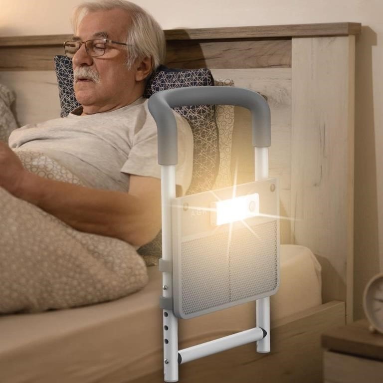 Agrish Bed Rails for Elderly Adults - with Motion