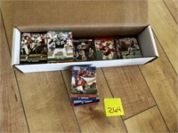 Box of Football / NFL Trading Cards