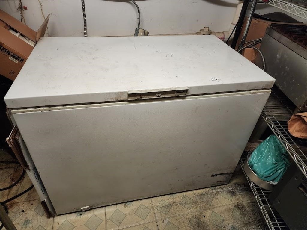 CHEST FREEZER 46" X 29" X 35" TALL