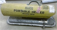 Sears portable torpedo heater