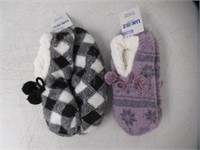 (2) Lukees Ballerina Slippers, S/M and L/XL