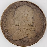Coin 1835 U.S. Bust Quarter in Fair  Rare!