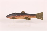 8.75" Fish Spearing Decoy by Lawrence Bethel of