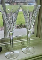 Pair of Waterford crystal glasses