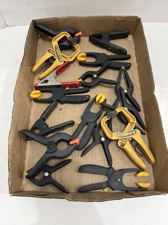 Flat of Clamps