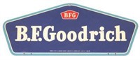 Tin BF Goodrich Tire Sign