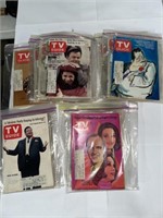 LOT OF TV GUIDES