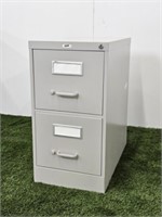 2 DRAWER FILING CABINET WITH KEYS