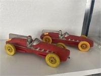 Vintage auburn toy cars