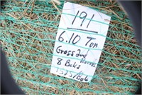 Hay-Rounds-Grass 2nd-8Bales