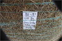 Hay-Rounds-Grass 1st-9Bales