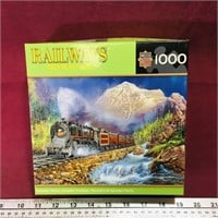 Ted Blaylock Railways 1000-Piece Jigsaw Puzzle