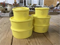 Groovy Yellow Vintage Tupperware