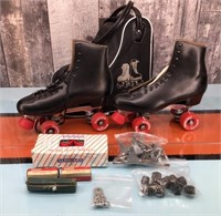 Dominion roller skates & parts - mostly NOS