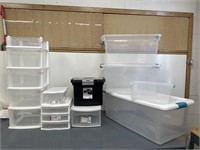 Huge lot of Misc. Storage Containers/