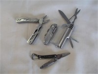 4pc - Multi Function Tools / Knives
