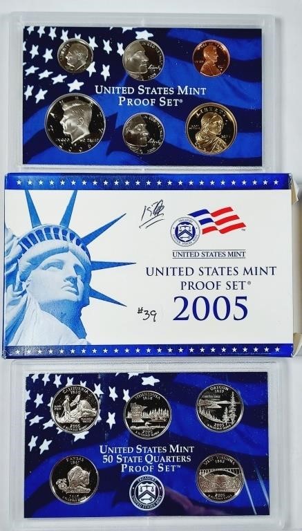 2005  US. Mint Proof set