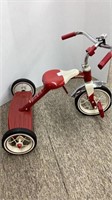 Red Radio Flyer tricycle