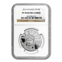 2012-w 1oz Pf American Platinum Eagle Pf-70 Ngc