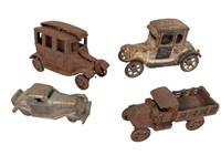 4 Cast Trucks & Cars