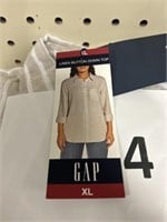 Gap button down top XL